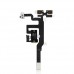 iPhone 4S Earphone Jack Volume Flex Cable - Black / White